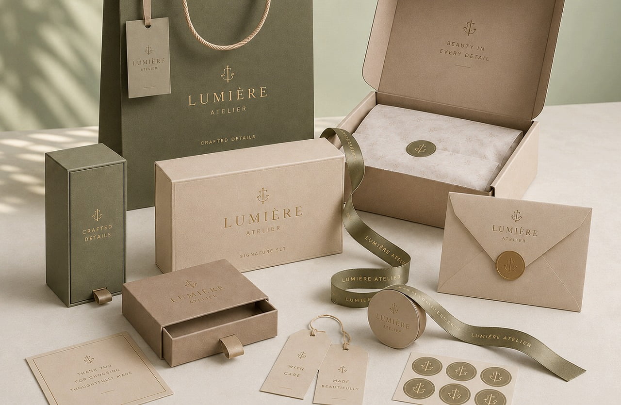 ATELIER COLLECTION - Lumière Atelier Timeless Luxury Packaging Collection