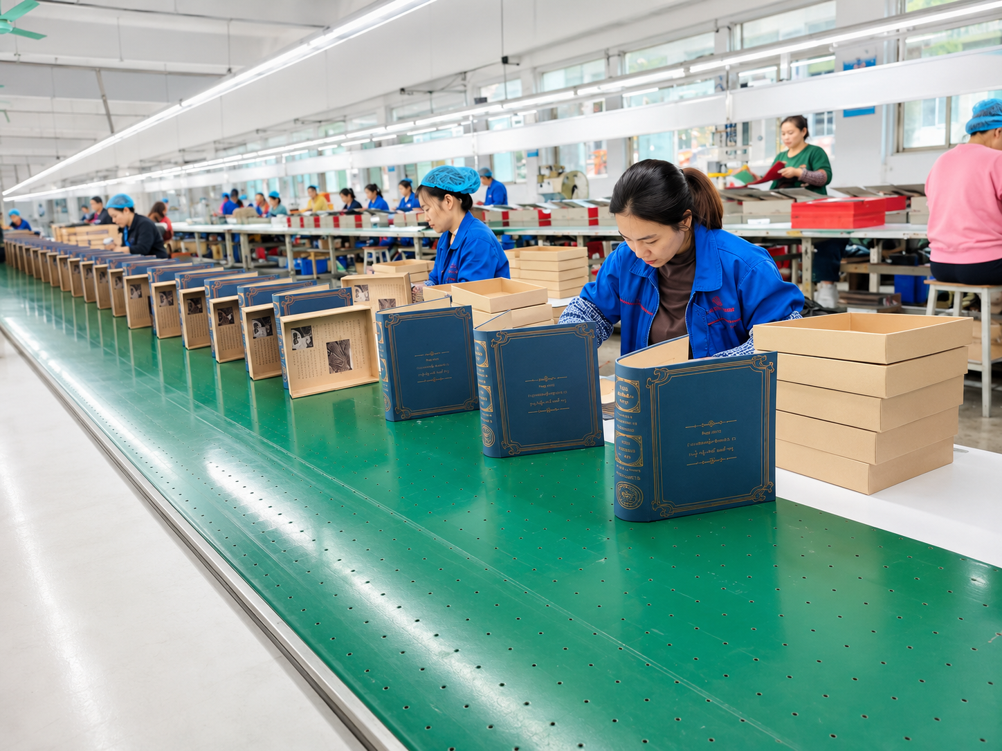 Mass production and global delivery