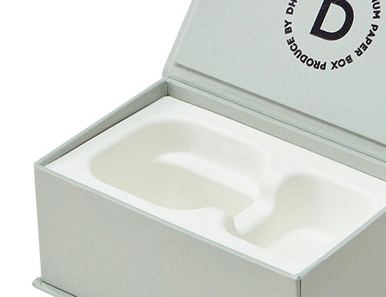Custom molded pulp insert for protective packaging